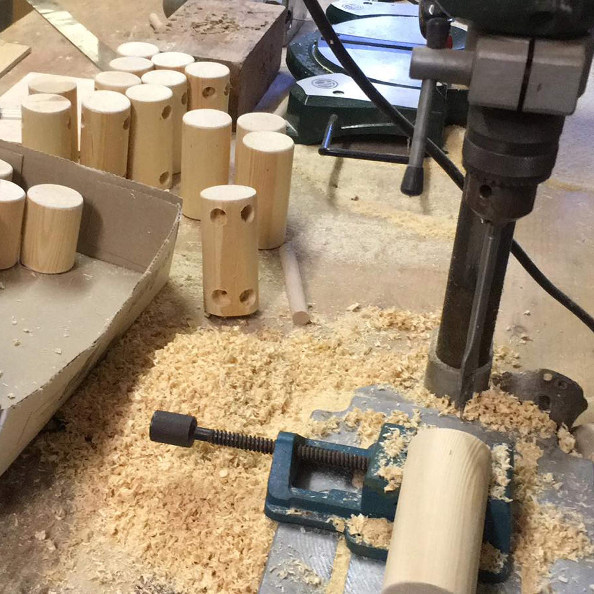 Στο εργαστήριο...