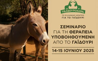 1ο Σεμινάριο: “Εισαγωγή στη Θεραπεία υποβοηθούμενη από το γαϊδούρι”